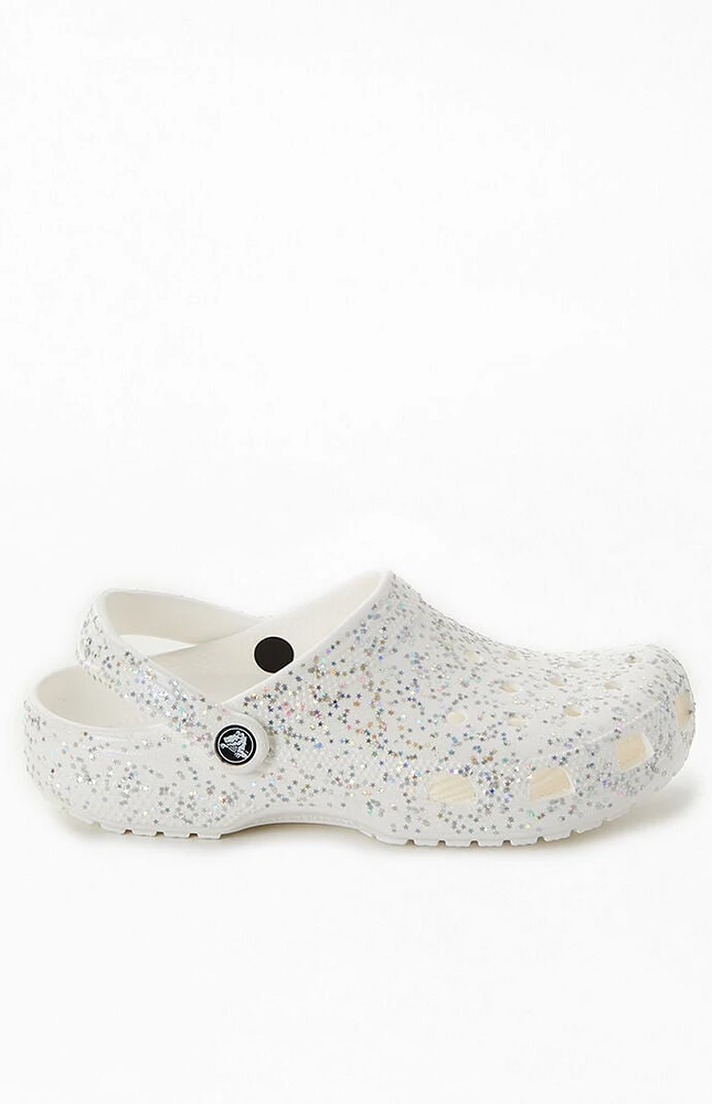 Crocs Women's Classic Starry Glitter Clogs