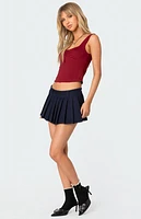 Edikted Marigold Side Slit Top