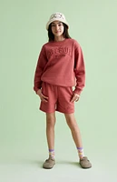 PacSun Kids Embroidered Sweat Shorts