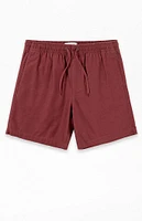 Red Volley Shorts