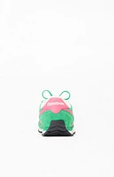 Reebok Women's Green Classic AZ Waffle Knit Sneakers