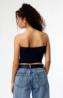 LA Hearts Violette Knit Tube Top