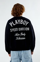 Playboy By PacSun Auto Body Crew Neck Sweatshirt