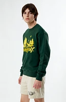 QUIET GOLF Tread Lightly Crew Neck Sweatshirt