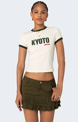 Edikted Kyoto Contrast T-Shirt