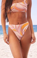 Cupshe Spritzy High Waisted Bikini Bottom