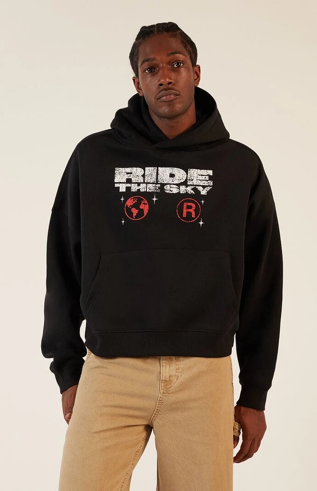 PacSun Ride The Sky Cropped Hoodie