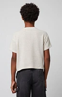 Pacsun Kids Oatmeal Boxy Oversized T-Shirt