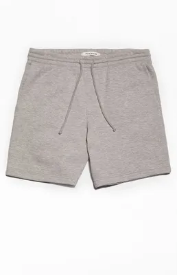 Gray Fleece Sweat Shorts