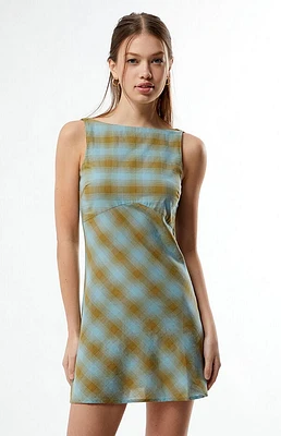 Thrills Plaid Ansley Xavier Mini Dress