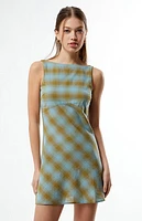 Thrills Plaid Ansley Xavier Mini Dress