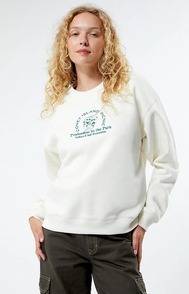 Coney Island Picnic Theater Crew Neck Sweatshirt