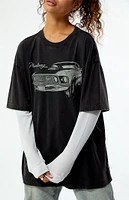 FORD Mustang Double Layered Long Sleeve T-Shirt