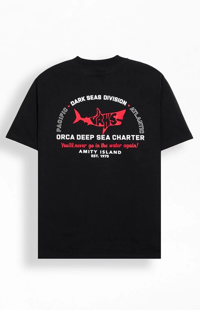 Dark Seas x Jaws Charter T-Shirt