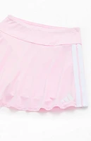 adidas Kids Striped Mesh Flounce Skort
