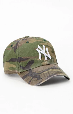 47 Brand NY Yankees Camo Dad Hat