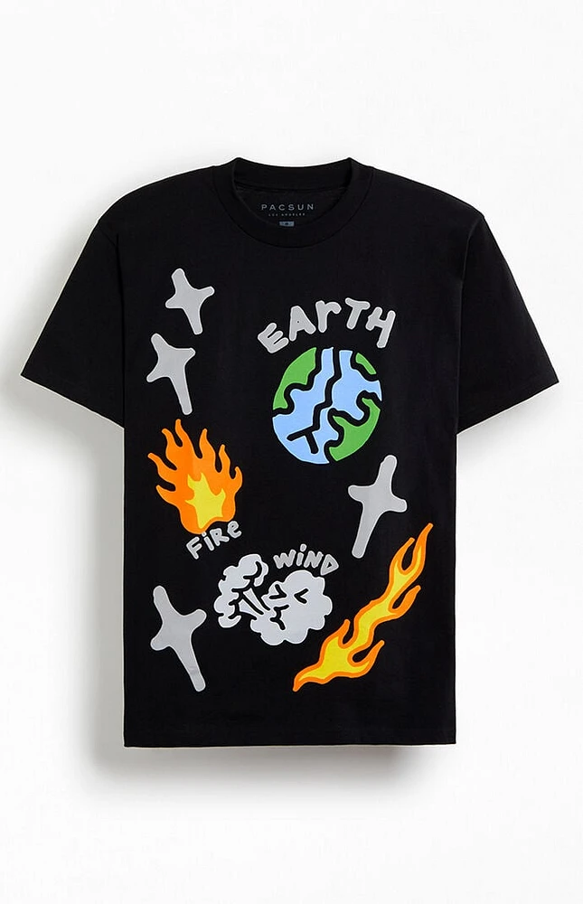 PacSun Elements Puff T-Shirt