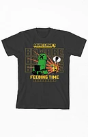 Kids Minecraft Survival Model T-Shirt