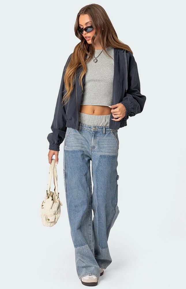 Edikted Milly Oversized Cropped Jacket