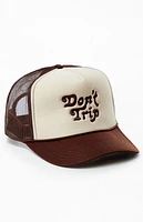 Free & Easy Don't Trip Embroidered Trucker Hat