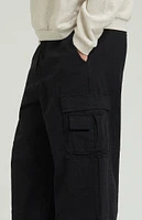 PacSun Stretch Black Extreme Baggy Cargo Pants