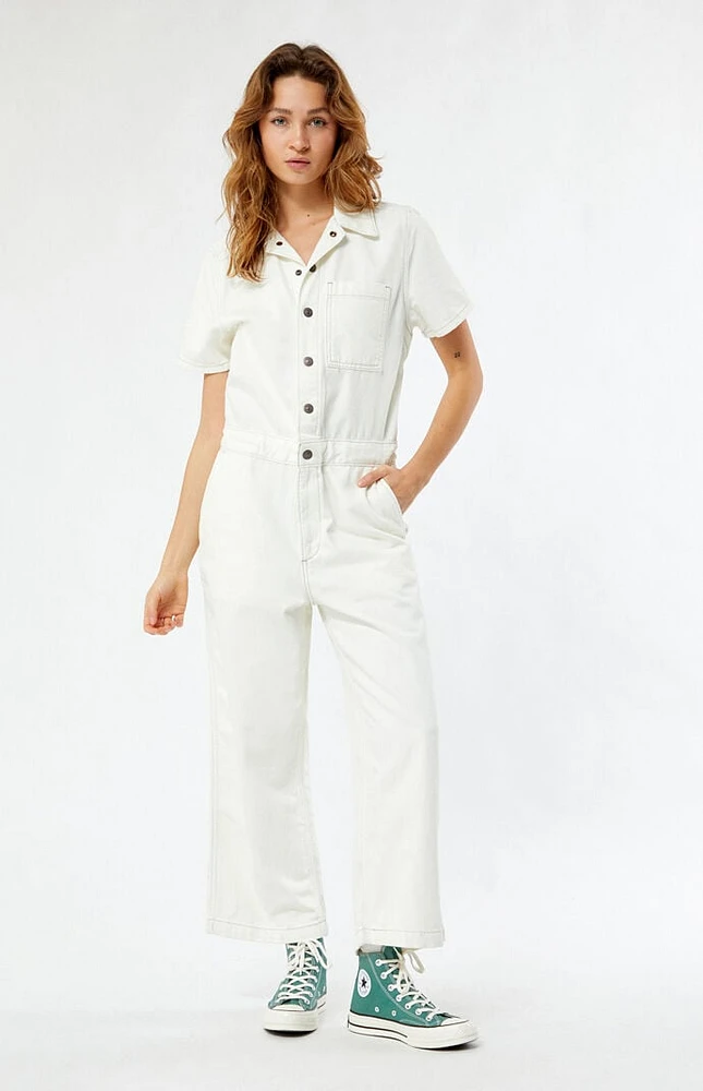 Levi's Heritage Short Sleeve Denim Jumpsuit