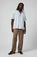 PacSun Brown Linen Pants