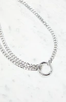 LA Hearts Thick Chain Necklace