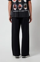 PacSun Black Wash Baggy Sweatpants