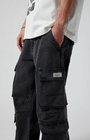 PacSun Black Baggy Cargo Jeans