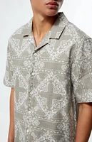 PacSun Paisley Camp Shirt