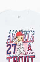 New Era LA Angels Trout Caricature T-Shirt