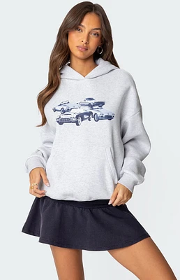 Edikted Retro Rides Hoodie