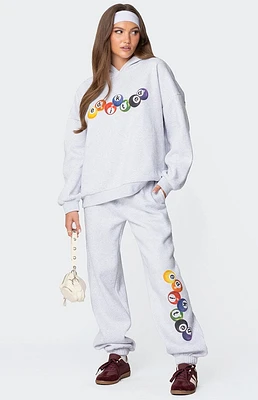 Edikted Billiard Oversized Sweatpants