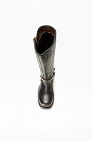 Steve Madden Women's Leather Rocky Boots
