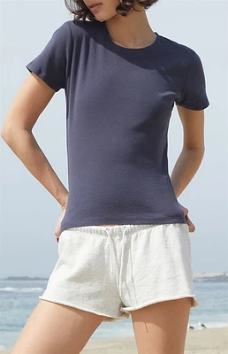 John Galt Dark Blue Jasmine T-Shirt
