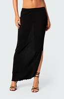 Edikted Milan Slitted Maxi Skirt