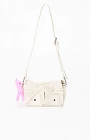 Pacsun Pink Bow Knotted Crossbody Bag