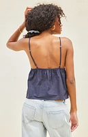 Beverly and Beck Mila Embroidered Cami