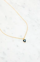 Black Heart Necklace