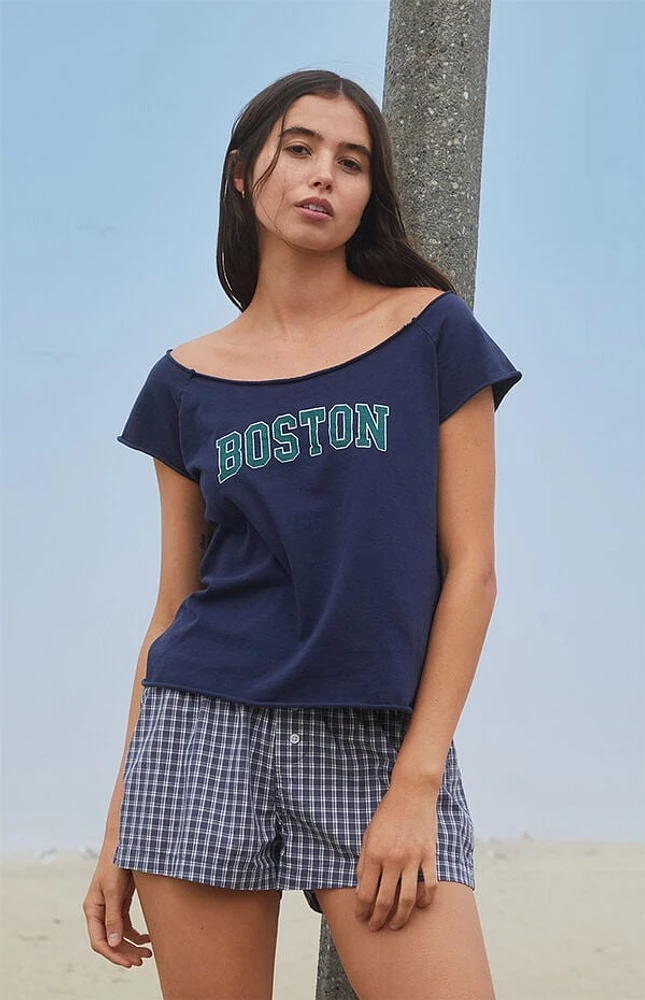 John Galt Boston Off-The-Shoulder Top