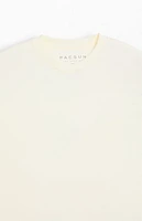 Pacsun Cream Softhand T-Shirt