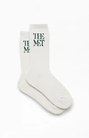 The Met x PacSun Logo Crew Socks