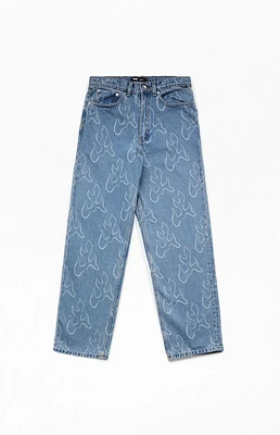 Vans Kids Check-5 Blaze Loose Jeans