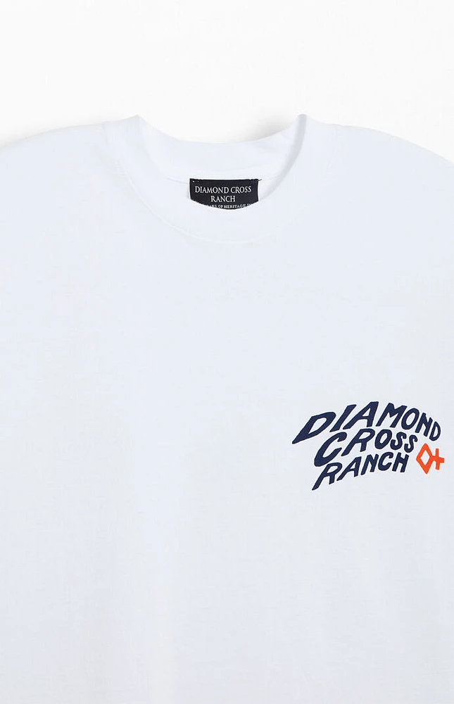 Diamond Cross Ranch Sunset Cowboy T-Shirt