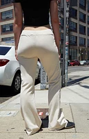 John Galt Off White Hilary Yoga Pants