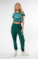 Boys Lie Not Where You Left Me Crop Top