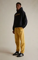 Fear of God Essentials Black Heavy Fleece Hoodie