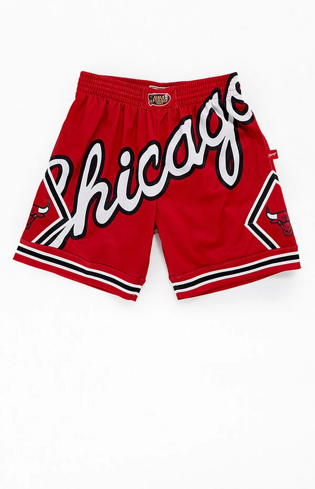 Mitchell & Ness NBA Chicago Bulls Mesh Basketball Shorts