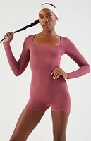 PAC 1980 WHISPER Active Misty Short Onesie